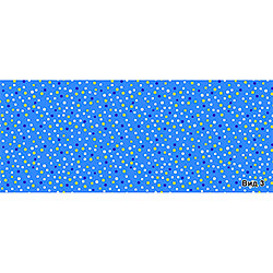 Бязь 1660, горох. Цвет голубой. Вид 3