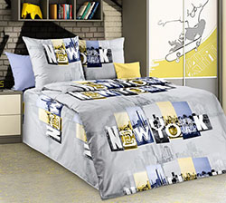 Ткань перкаль 150 см Манхэттен 1