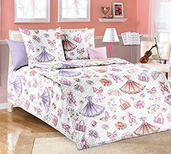 Ткань перкаль 150 см Балерина 1