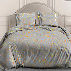 Перкаль 20157, абстрактный. Цвет серый. Вид 2