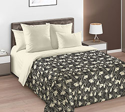 Ткань перкаль 235 см Инесса 1 беж (компаньон 663701П255)