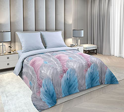 Перкаль 235 см Мягкая перина 1 роз