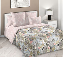 Ткань перкаль 235 см Вышивка 1 беж (компаньон нет)