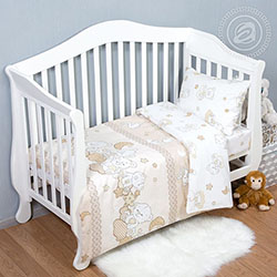 Ткань поплин 150 см Медвежата