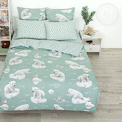 Ткань поплин 150 см Снежок (компаньон Я026316)