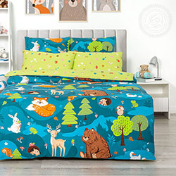 Ткань поплин 150 см На опушке (компаньон Я028075)