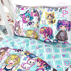 Поплин лоли, детский. Цвет белый. Компаньон