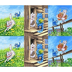 Ткань рогожка 150 см Твикс