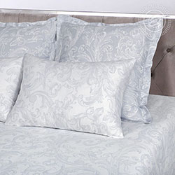 Сатин афина, вензель. Цвет белый. Компаньон