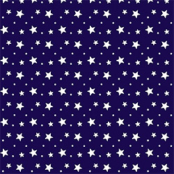 Ситец 18850, звезды. Цвет синий. Вид 1