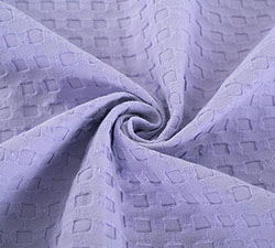 Ткань вафельное полотно 150 см Сиреневый