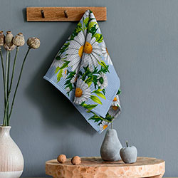 Ткань вафельное полотно 50 см 29440 набивная