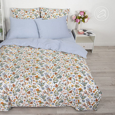 Бязь ясмина, растения. Цвет белый. Основная