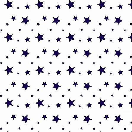 Фланель 18850, звезды. Цвет белый.