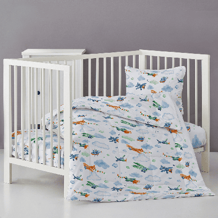 Перкаль 13471, детский. Цвет белый.