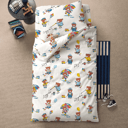 Перкаль 13511, детский. Цвет голубой.