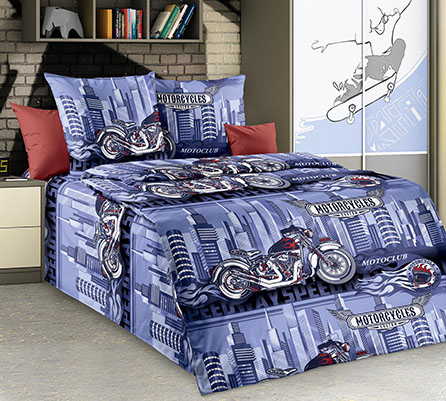 Перкаль байк 1, детский. Цвет сиреневый.