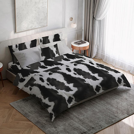 Перкаль 72065, тематический. Цвет черный. Вид 2