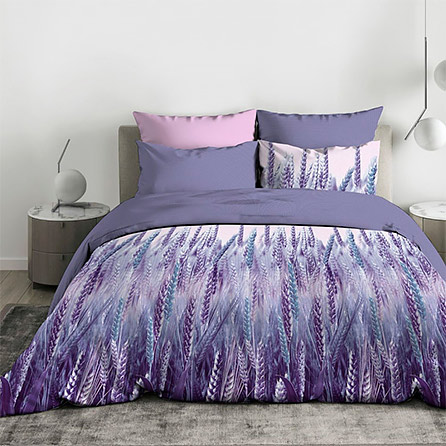 Перкаль 70999, растения. Цвет сиреневый. Вид 1