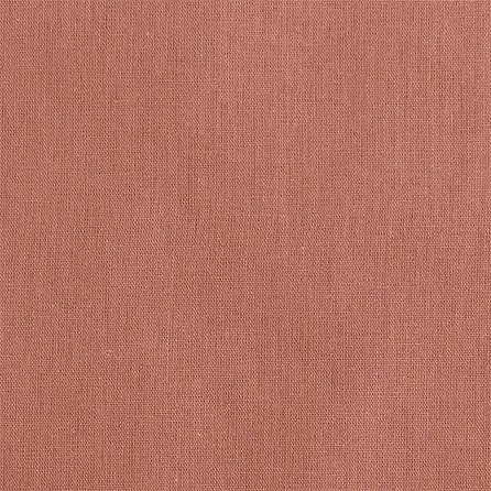 Перкаль терракотовый г/к, однотонный. Цвет розовый.