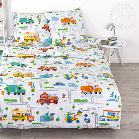 Поплин помощник, детский. Цвет белый.