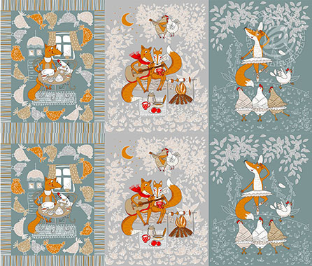 Рогожка кумушка, животные. Цвет зеленый.