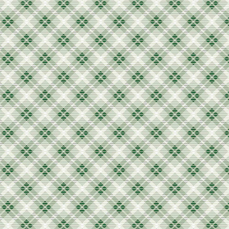 Вафельное полотно плетение 2, геометрический. Цвет зеленый.