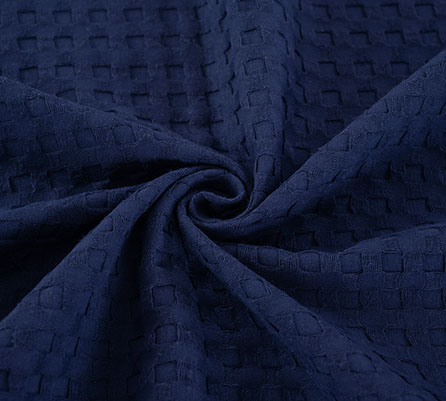 Вафельное полотно темно-синий вафельное полотно шир 15, однотонный. Цвет синий.